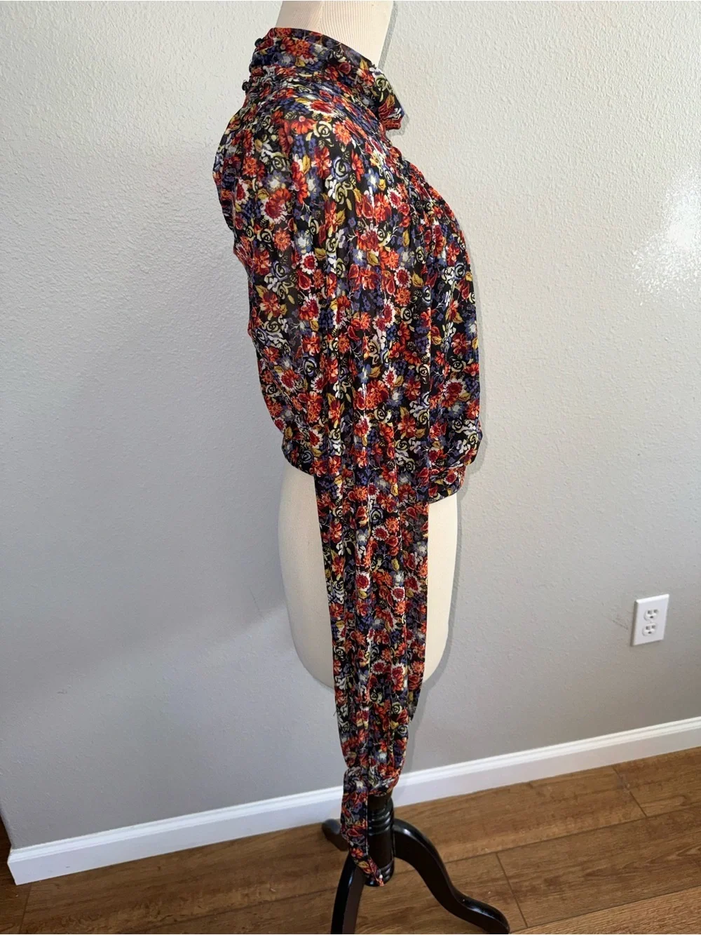Free People | All Dolled Up Floral Cropped Top size medium